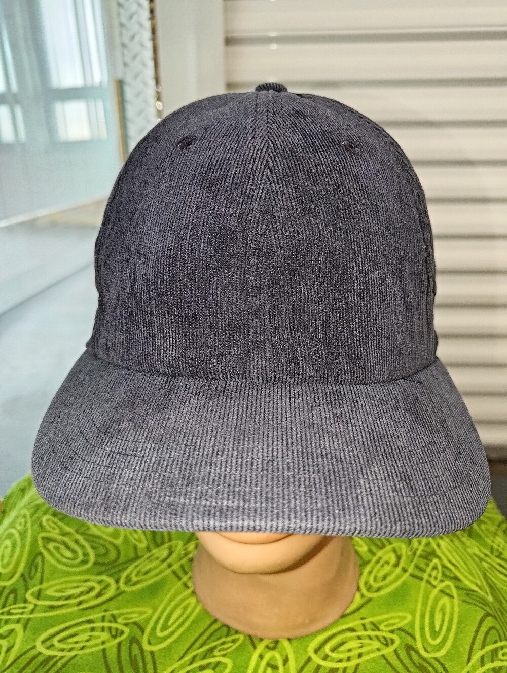 '47 Brand Plain Embroidered Logo Corduroy Strapback Unisex Cap Hat OSFM
